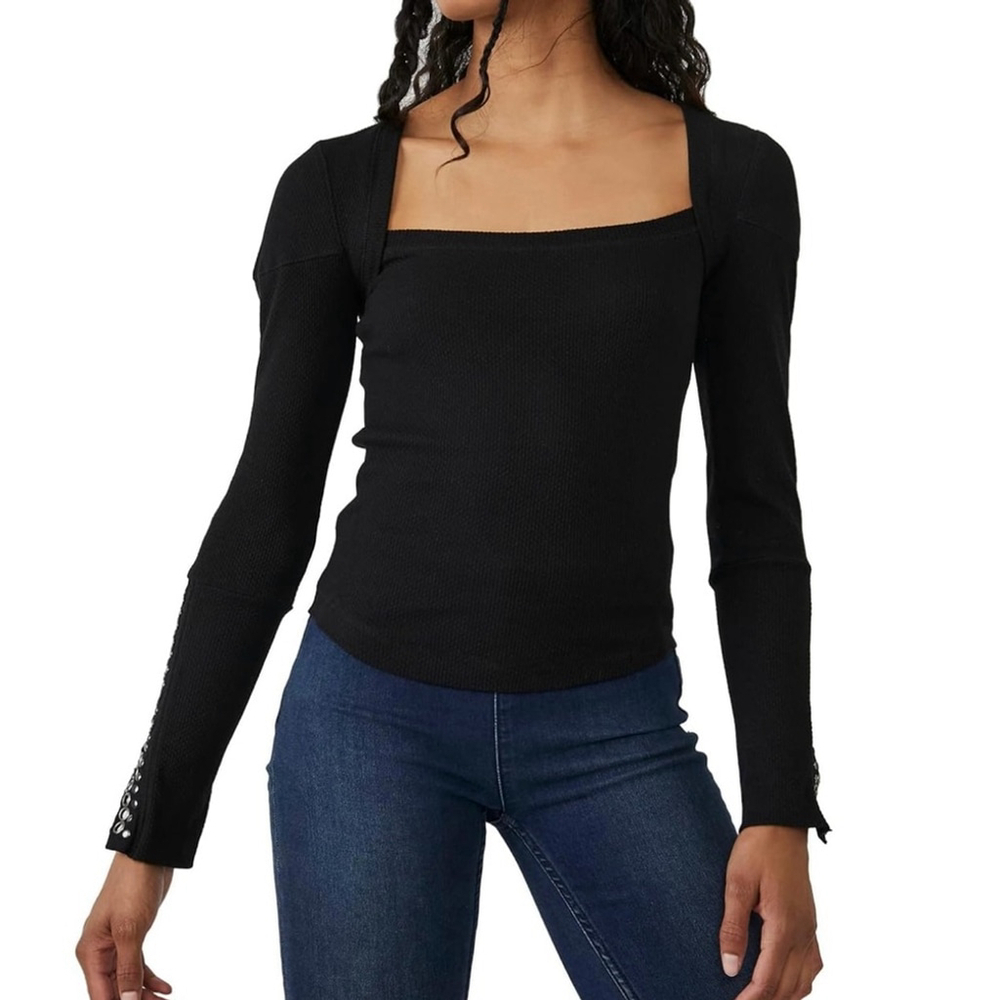 Free People A Little Unruly Top Size Small NWOT - Picture 2 of 5